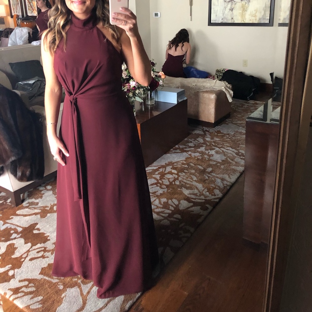 Jenny Yoo Elliya Dress (Hibiscus) - Picture 3 of 3